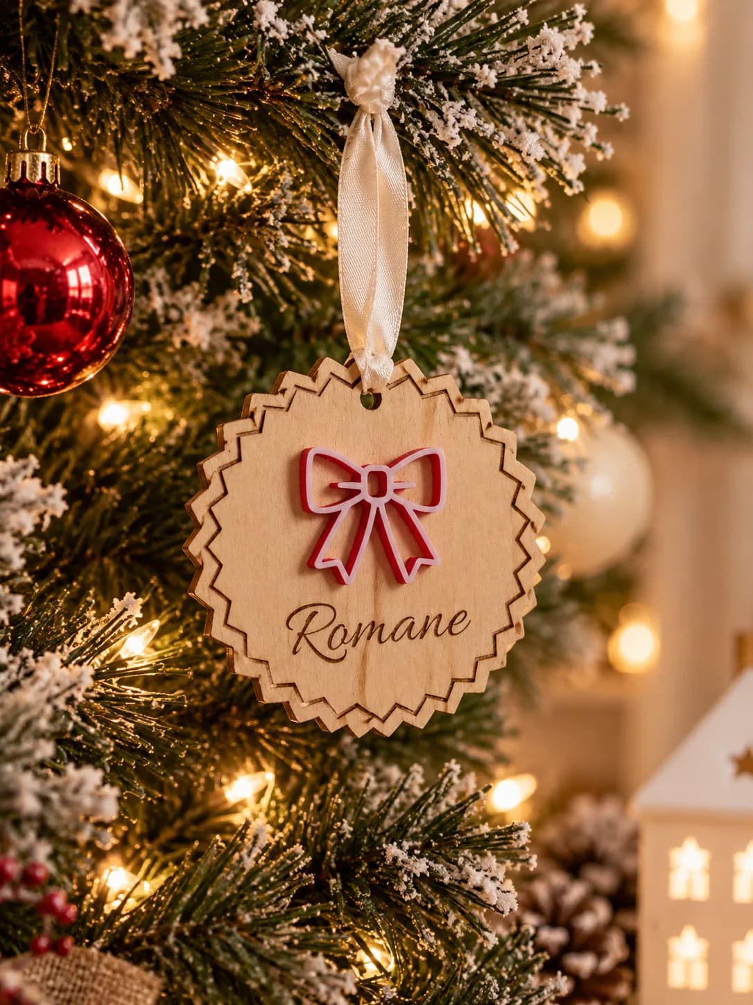 Suspension de Noël Nœud